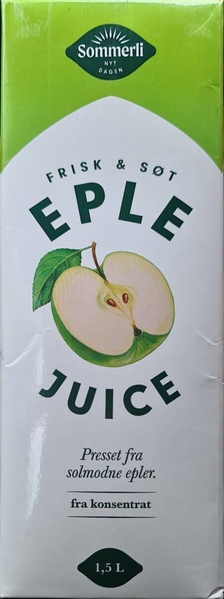 Eple juice - Produkt