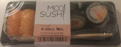 Modi Sushi 6 biter mix - Produkt