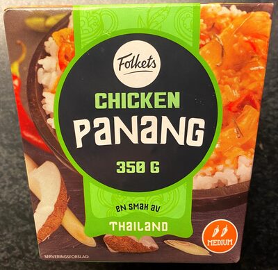 Folkets Chicken Panang - Produit - en