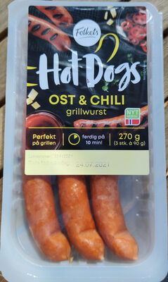 hotdogs Ost & Chili grillwurst - Produkt - nb