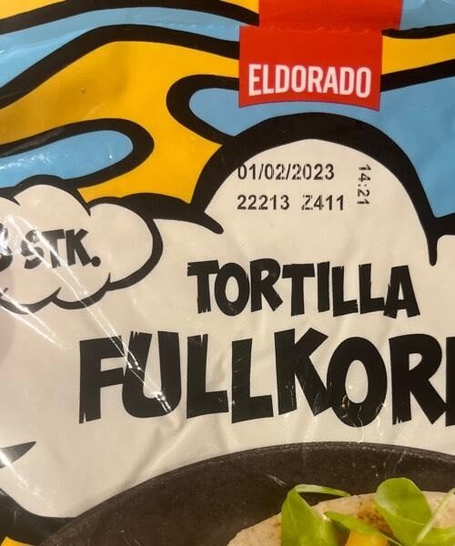 Fullkorn tortilla - Produit - en