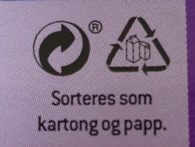 Kokosmelk lett - Recycling instructions and/or packaging information