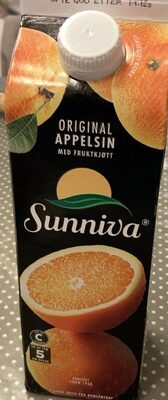 Original appelsin med fruktkjøtt - Produkt