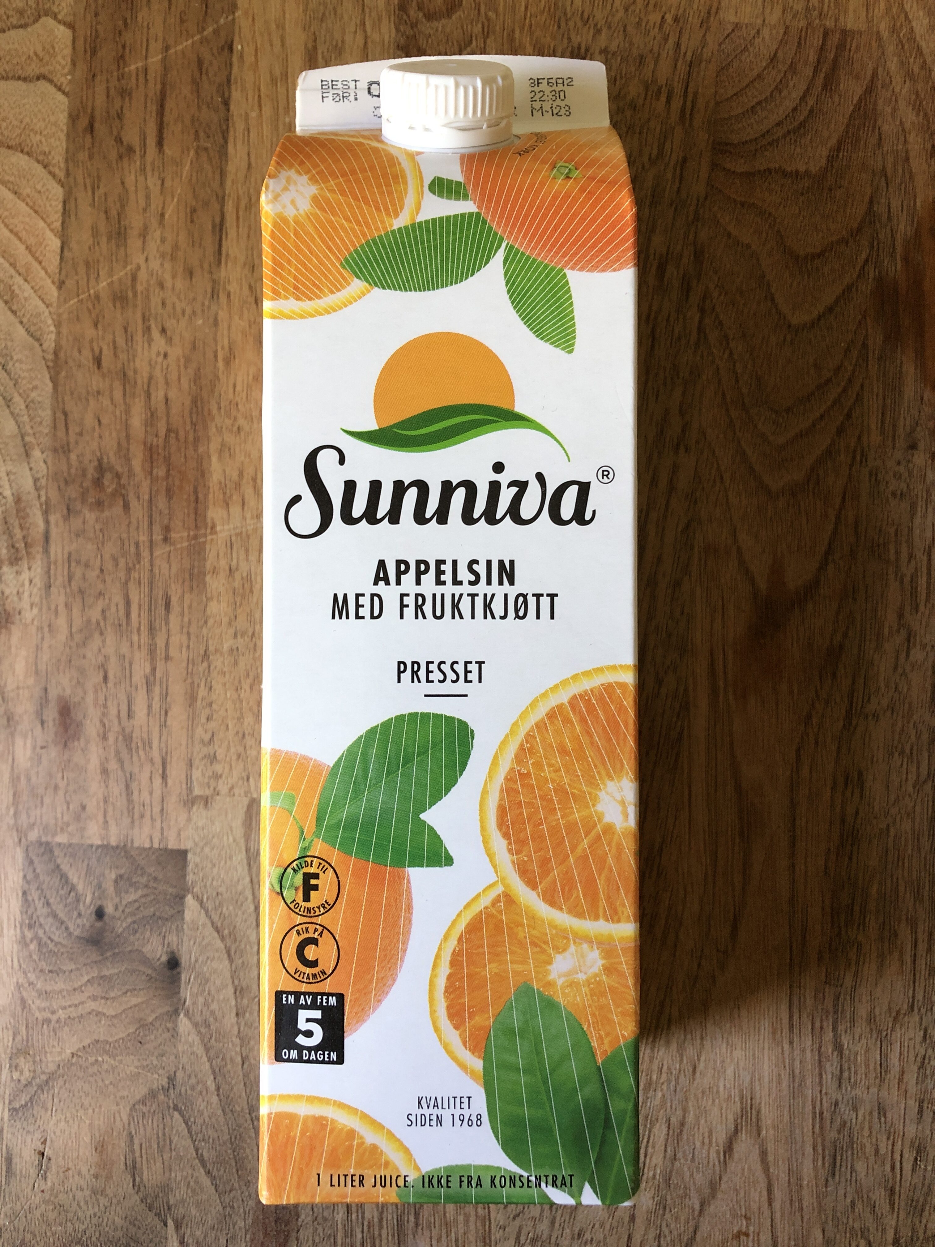 Appelsin med fruktkjøtt - Product