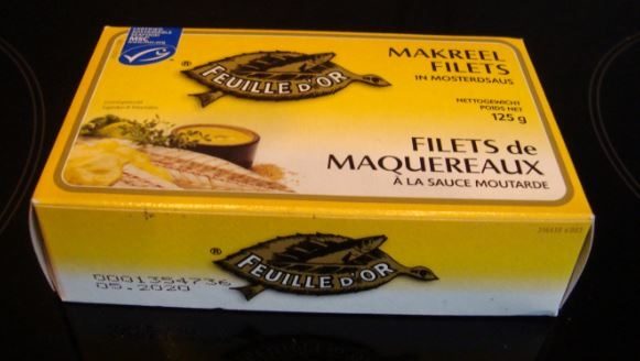 Makreel filets in mosterdsaus - Product