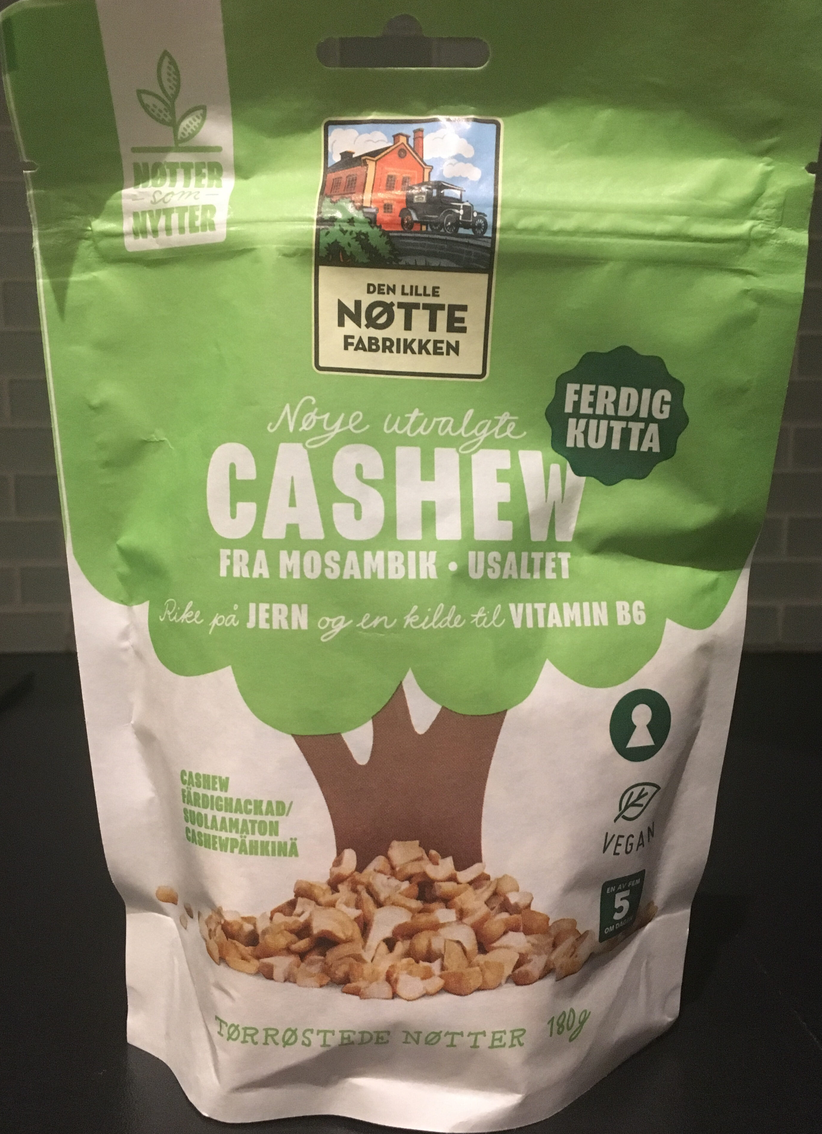 Cashew fra Mosambik - Usaltet - Produkt