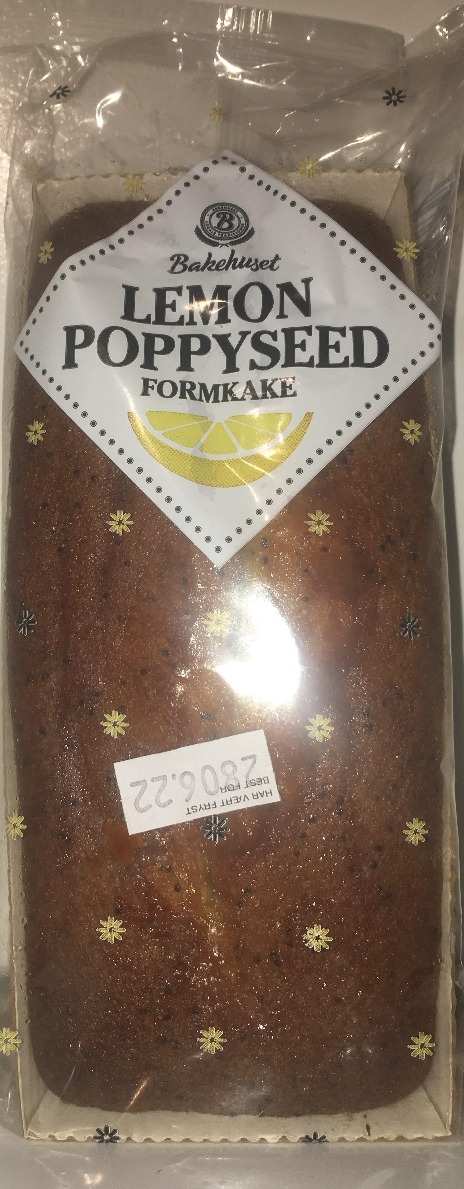 Lemon Poppyseed Formkake - Produkt