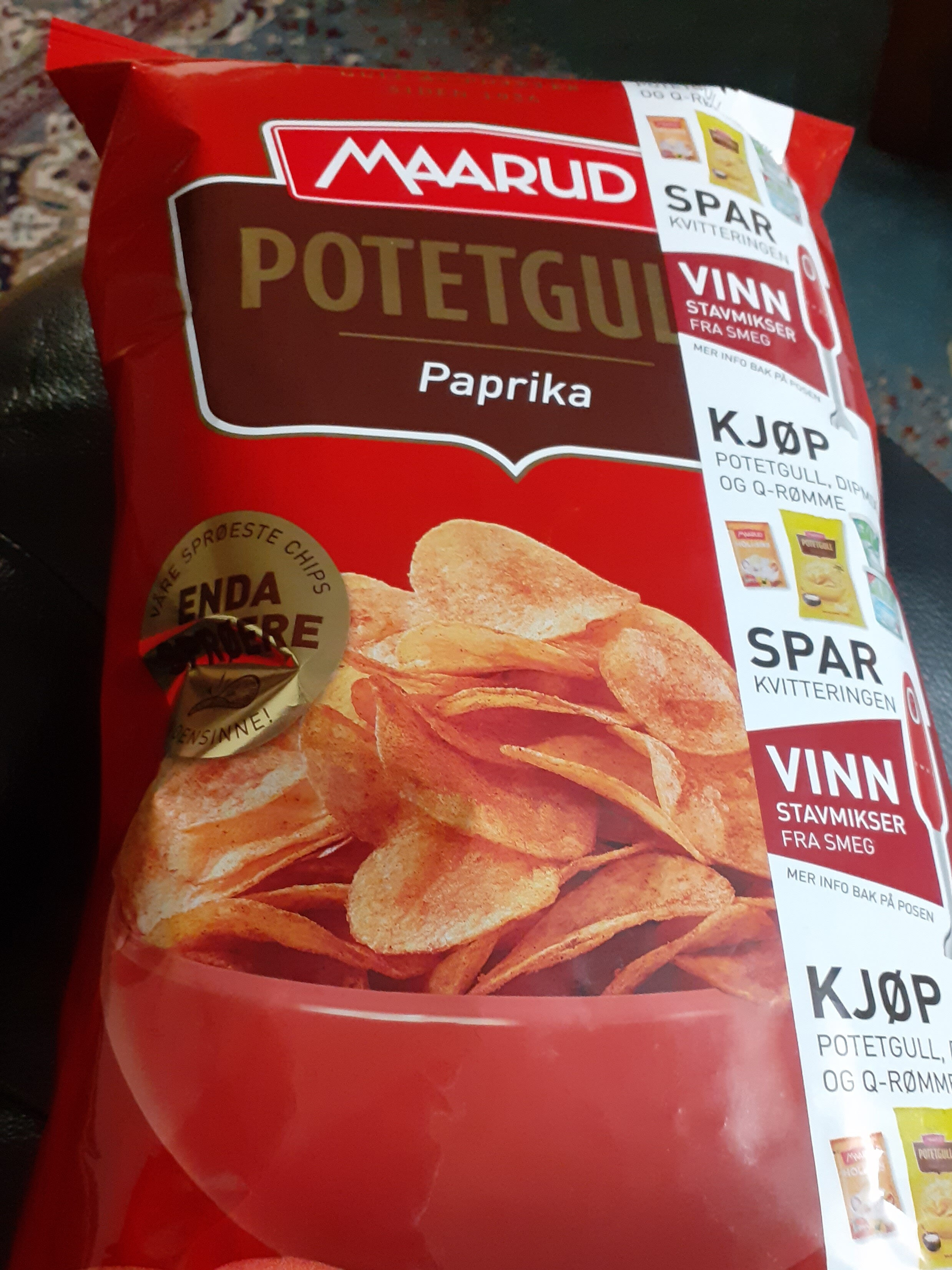 Potetgull Paprika - Produkt