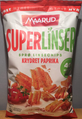 Superlinser krydret paprika - Produkt