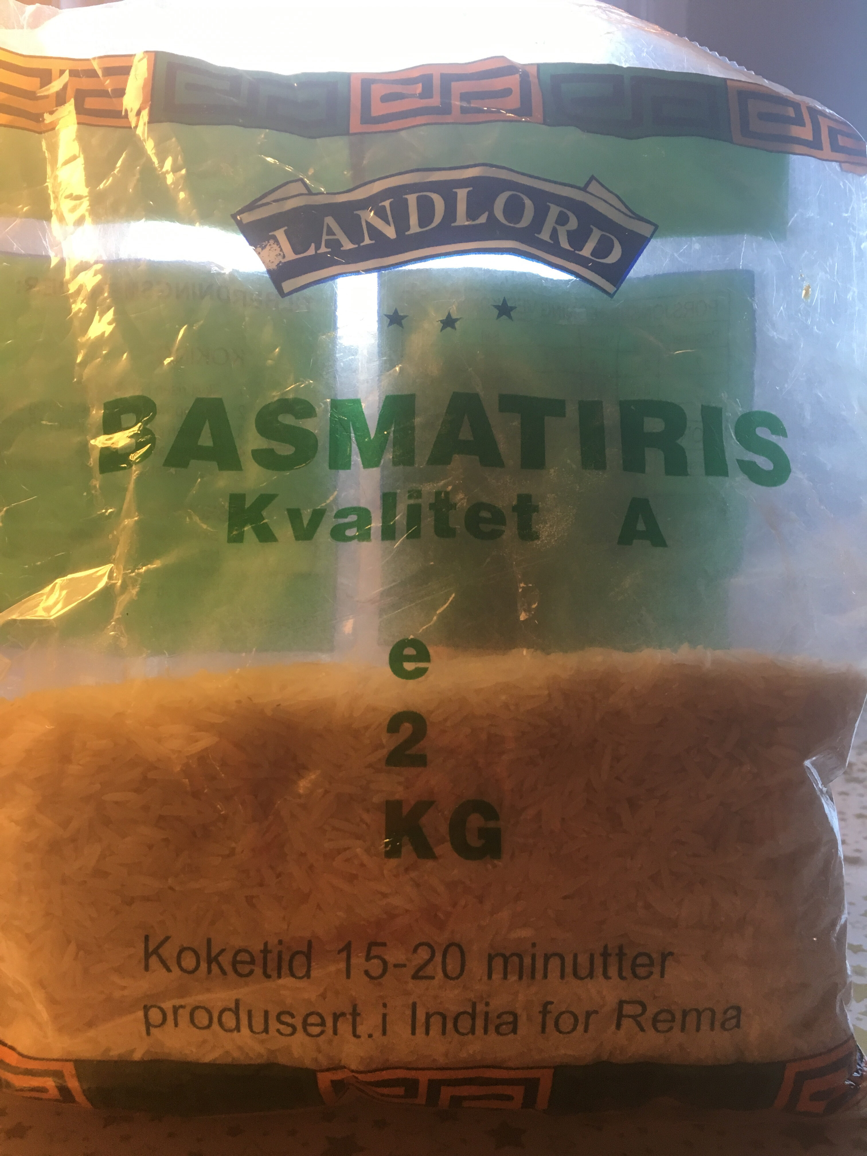 Basmatiris - Produkt