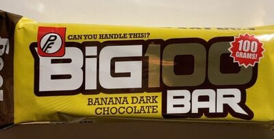 Big100 banana dark chocolate - Produkt - fr