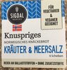 Knäckebrot Kräuter & Meersalz - Produit