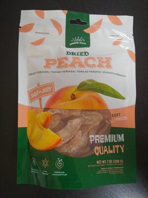 Dried Peach - Produkt - en