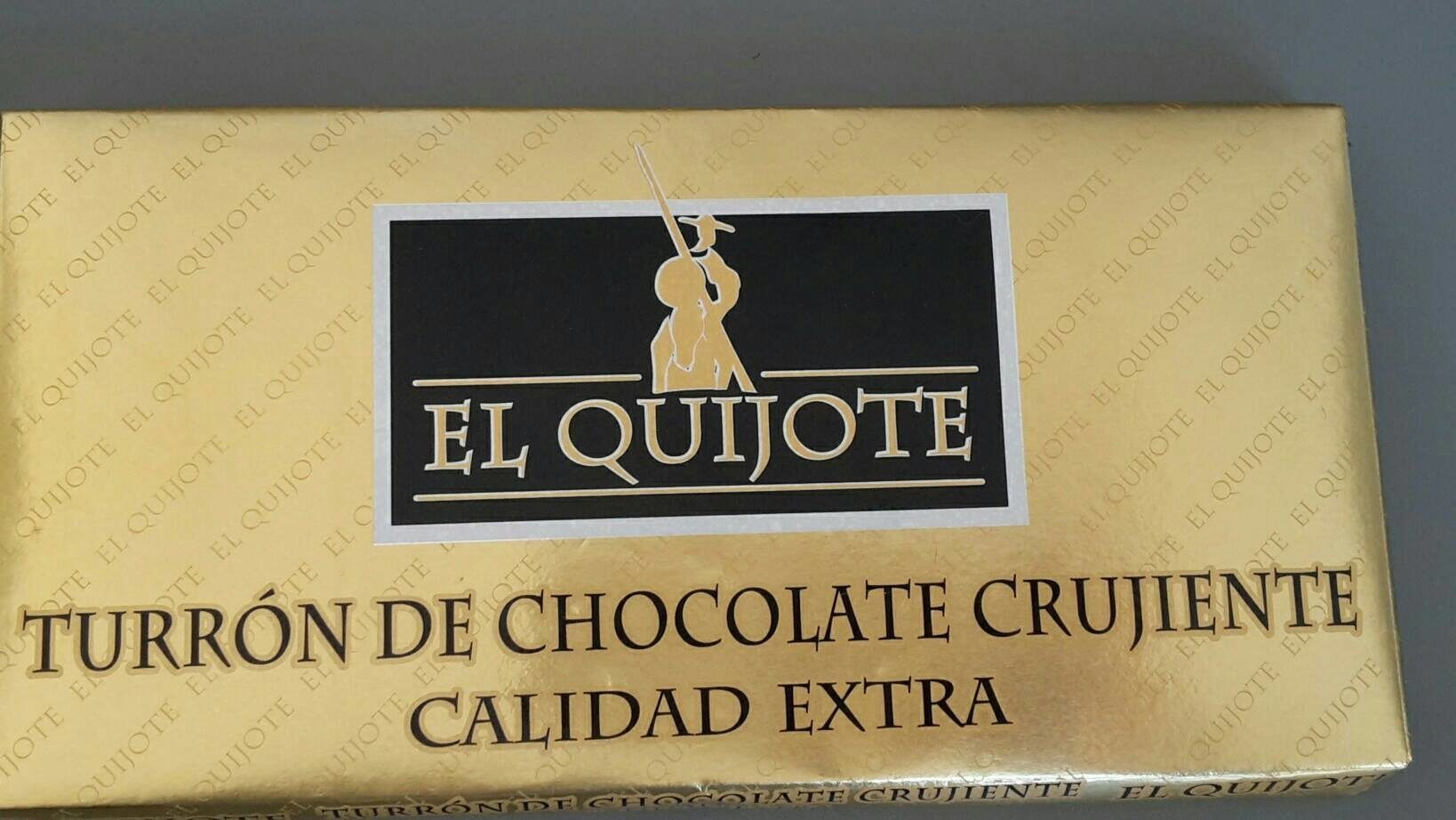 Turrón de chocolate crujiente calidad extra - Product - fr