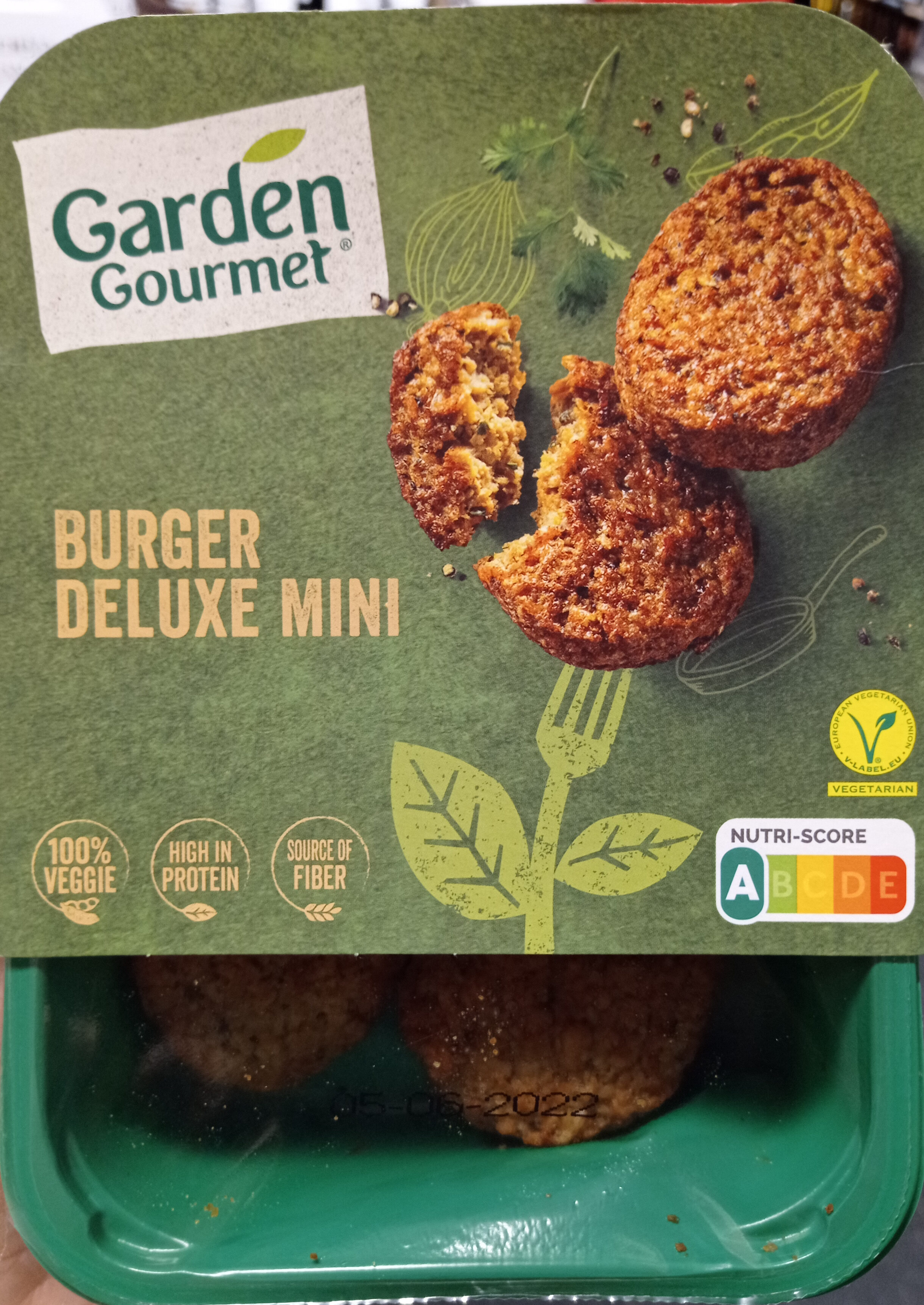 Burger deluxe mini (végétarien) - Produit