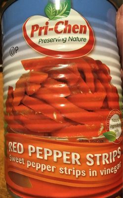 Red pepper strips - Product - fr