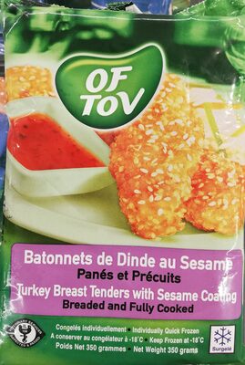 Batonnets de Dinde au Sesame - Product - fr