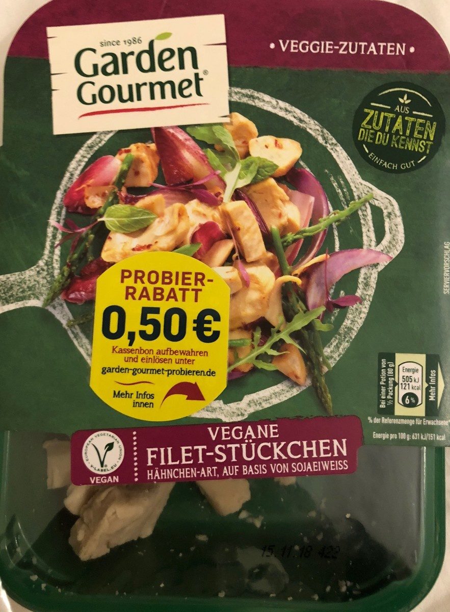 Vegane Filet-Stückchen - Produit