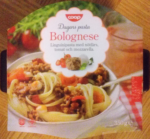 Coop Dagens pasta Bolognese - Produkt