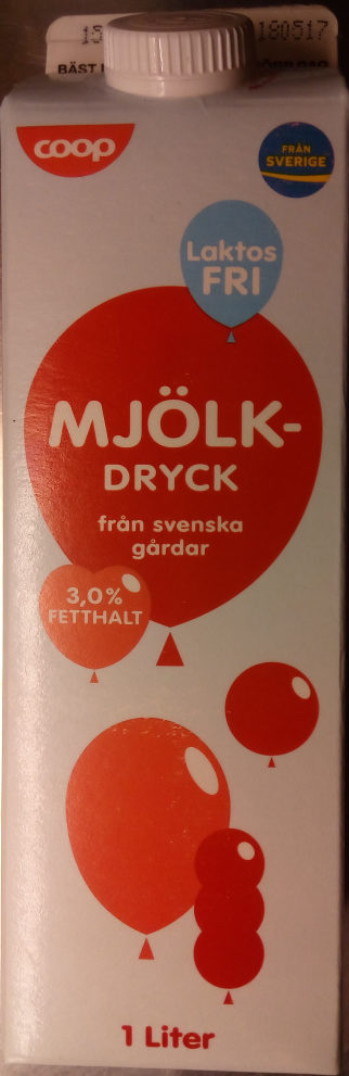 Coop Laktosfri mjölkdryck - Producto - sv