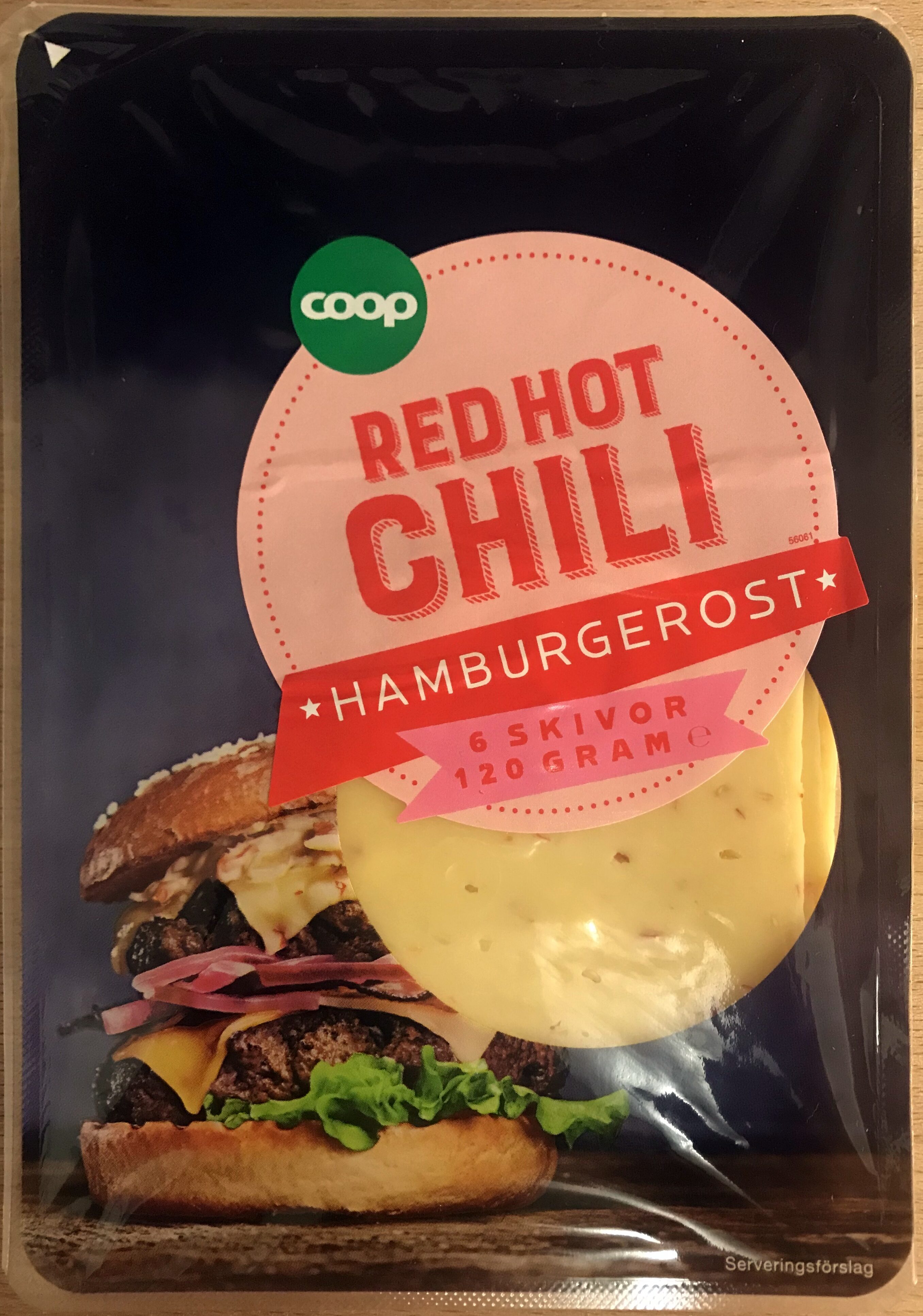 Red Hot Chili Hamburgerost - Produkt