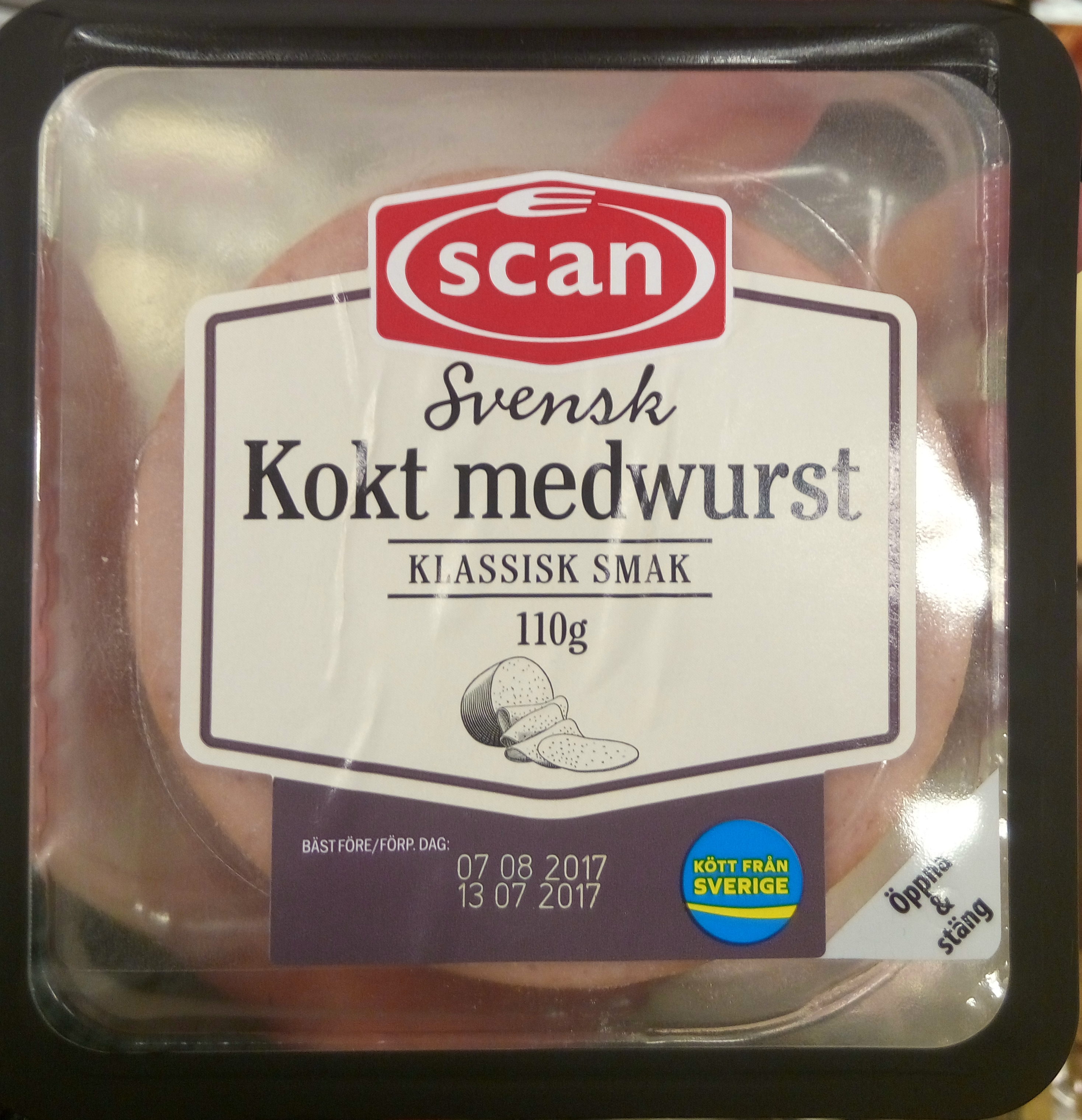 Svensk Kokt medwurst - Produkt