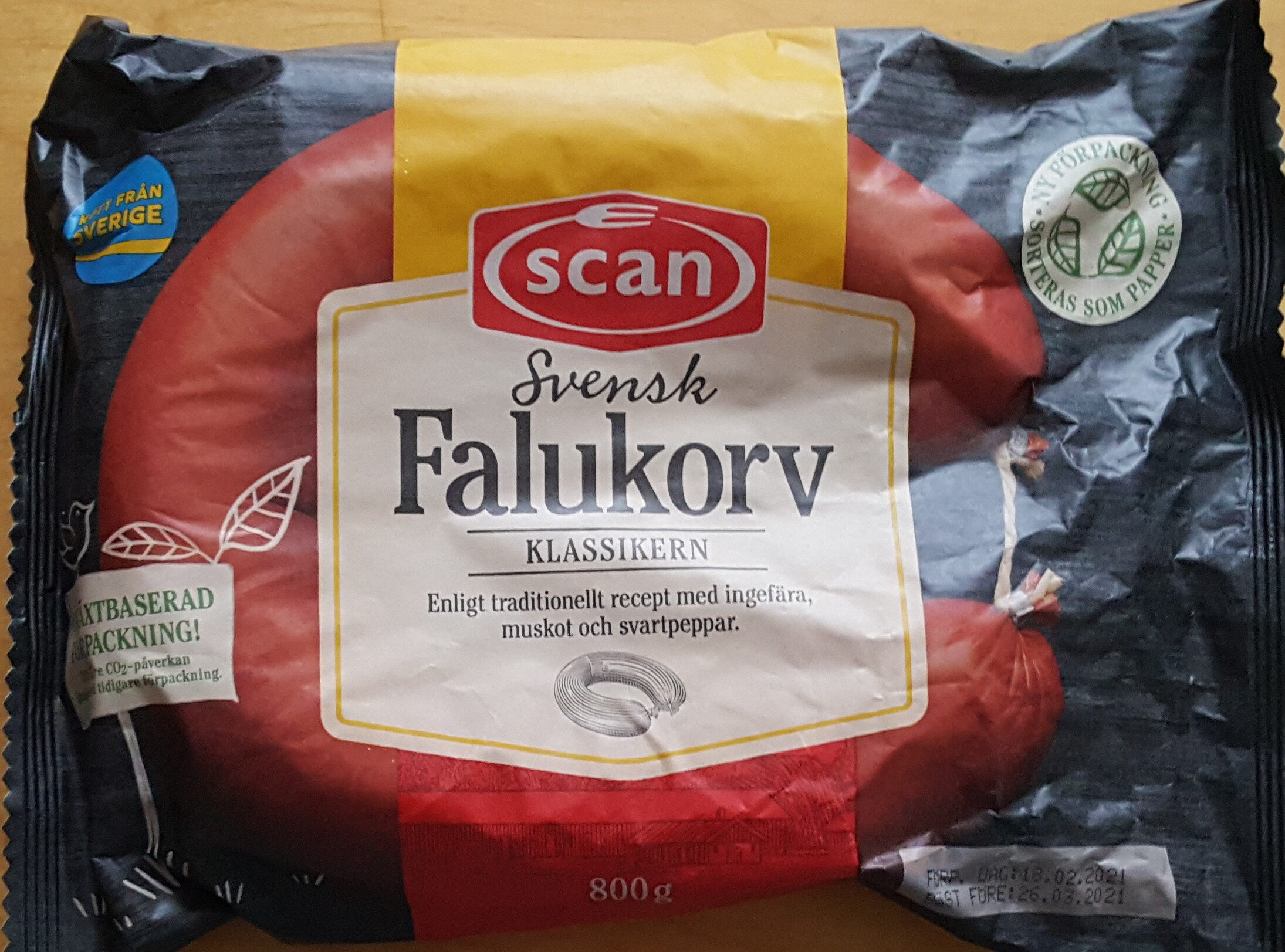 Svensk Falukorv - Produkt