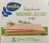 Tasty snacks Rosemary & Sea Salt crisps Brot - Produkt