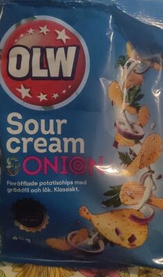 Patatas sour cream onion - Producte - sv