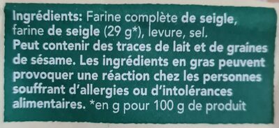 Tartine croustillante Authentique - 45