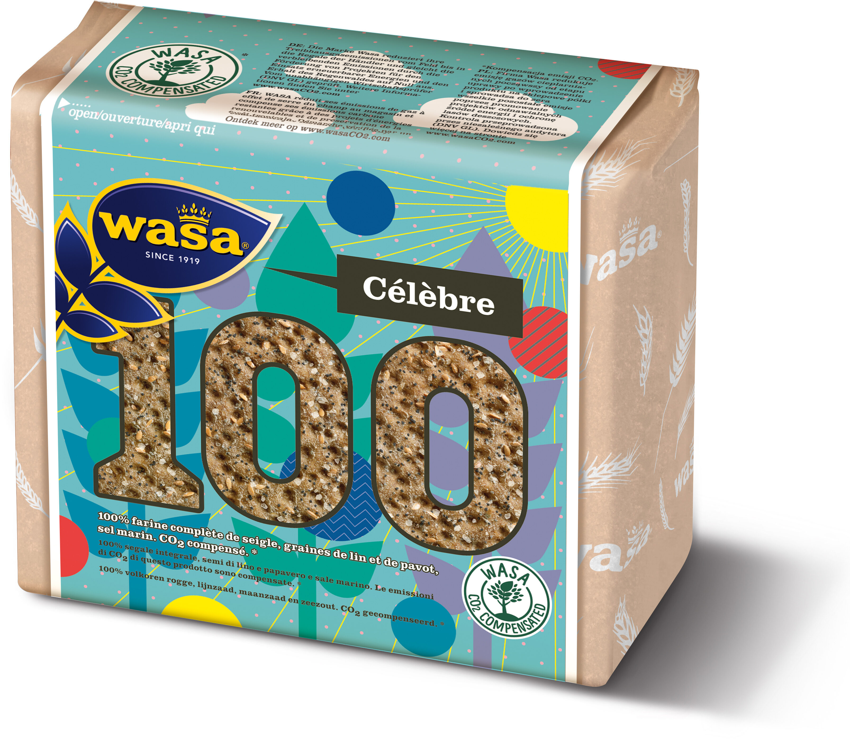 Wasa 100 ans tartine croustillante 245g - Prodotto - fr