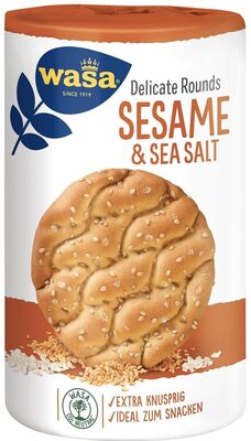 wasa Tasty Snacks Sesame & Salt rounds - Produit