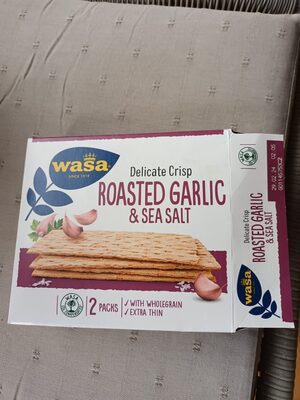 Delicate crisp roasted garlic & sea salt - Ingredienser