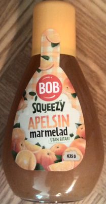 BOB Squeezy Apelsinmarmelad utan bitar - Produkt
