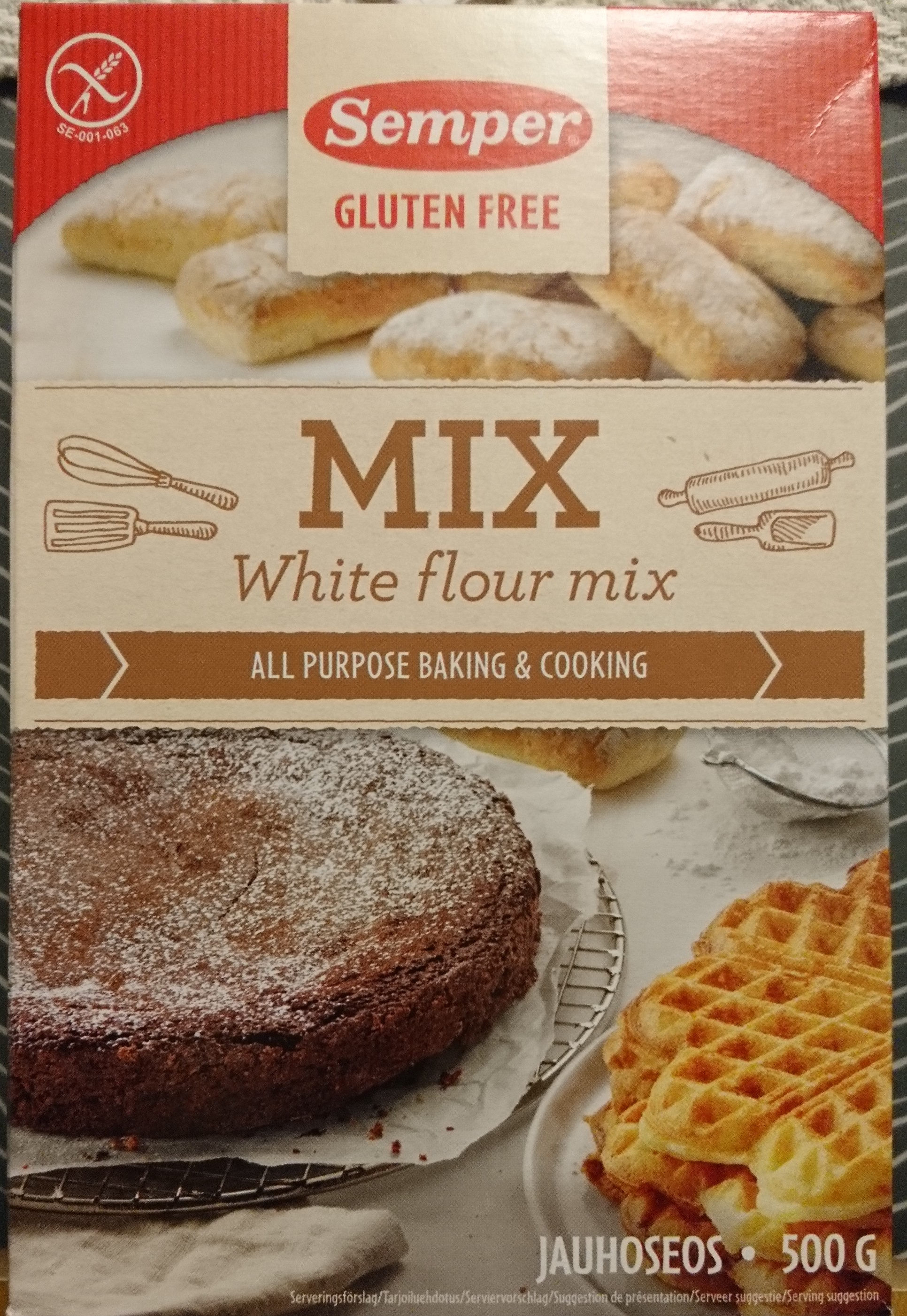 White flour mix - Produkt