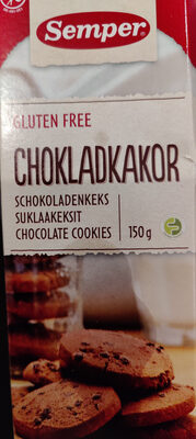 Gluten free chocolate cookies - Produkt - en