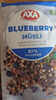 blueberry müsli - Produkt
