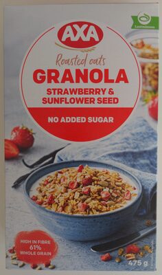 Roasted Oats Granola Strawberry & Sunflower Seed - Produkt - fi