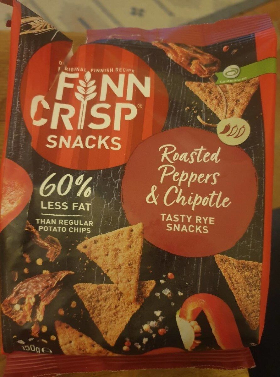 Finn Crisp Snacks Roasted Peppers and Chipotle - Produkt - de