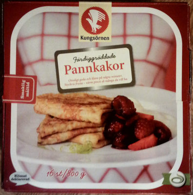 Kungsörnen Färdiggräddade Pannkakor - Produkt