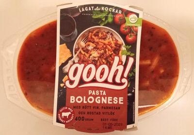 Lantmännen Gooh! Pasta Bolognese - Produkt