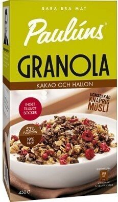 Granola Kakao Och Hallon - Produkt