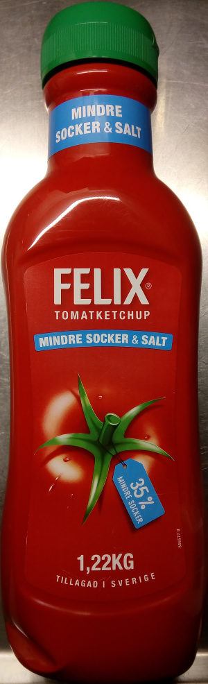 Felix Tomatketchup Mindre socker & salt - Product - sv