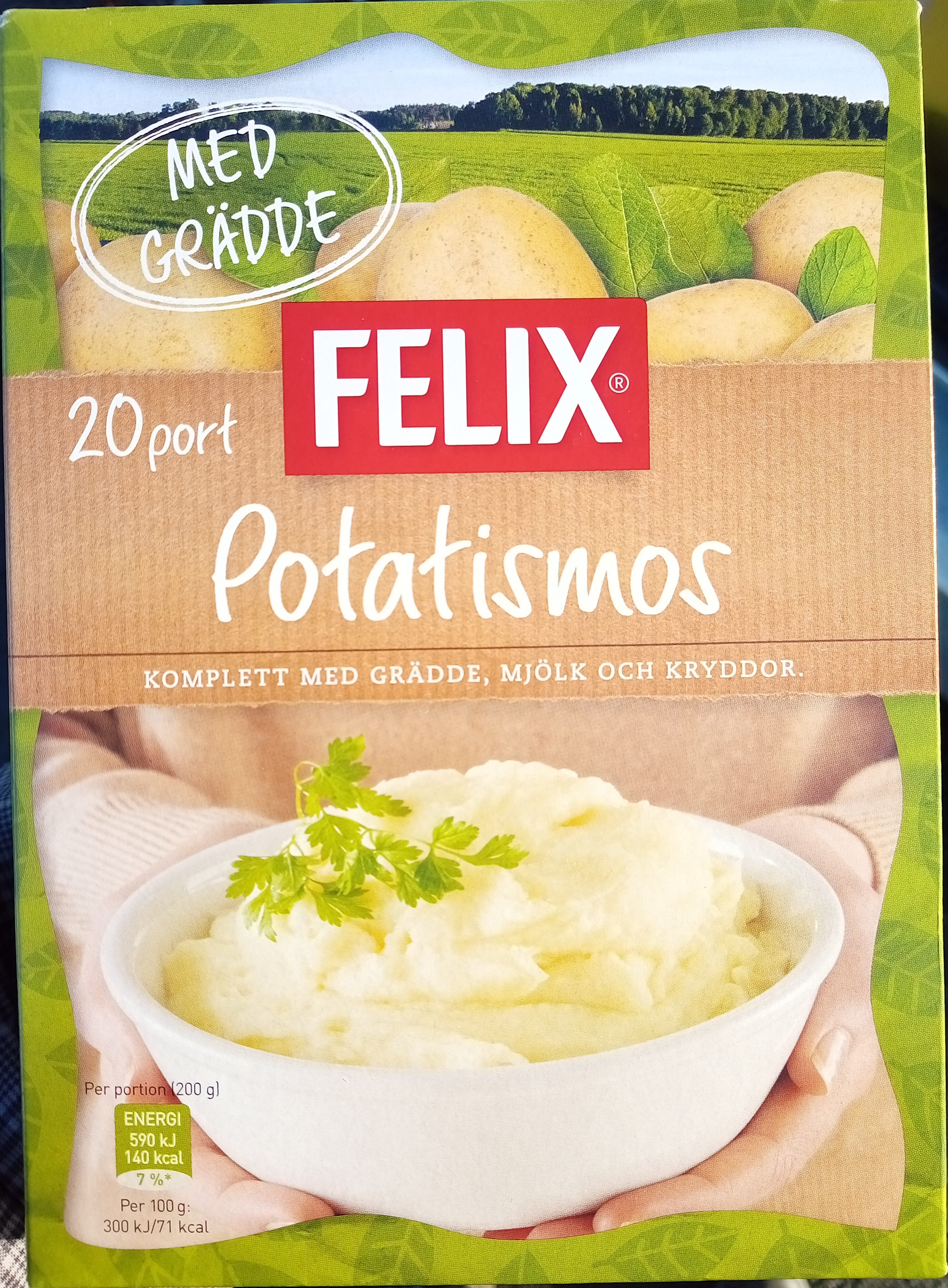 Felix Potatismos med grädde - Produkt