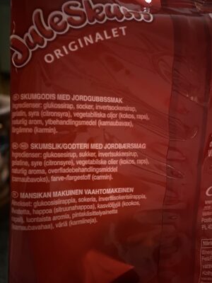Juleskum Originalet - Ingredienser