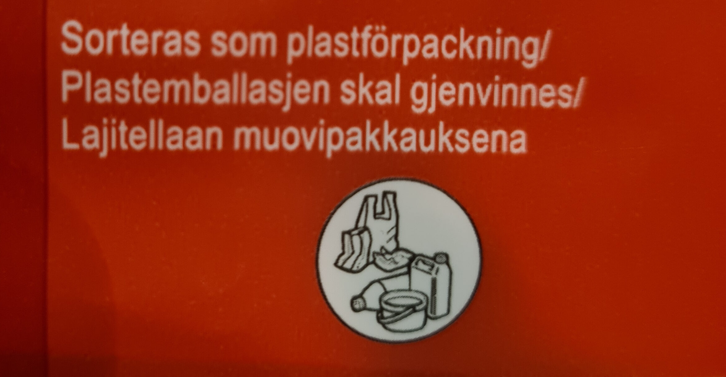 Juleskum Granar - Recycling instructions and/or packaging information - en
