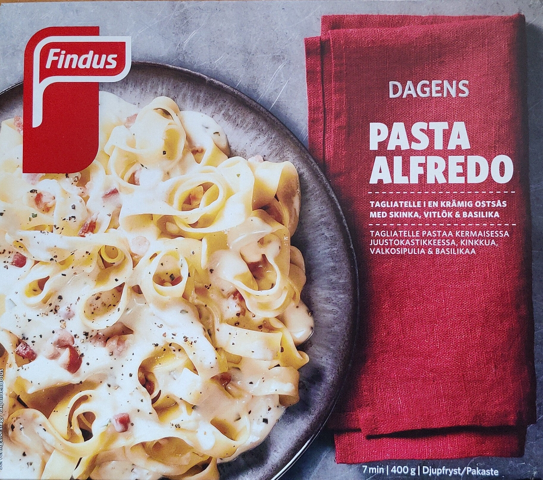 Findus Dagens Pasta Alfredo - Produit - sv