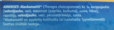 Kalapuikot - Ingredients - fi