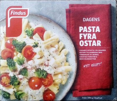 Findus Dagens Pasta fyra ostar - Produkt