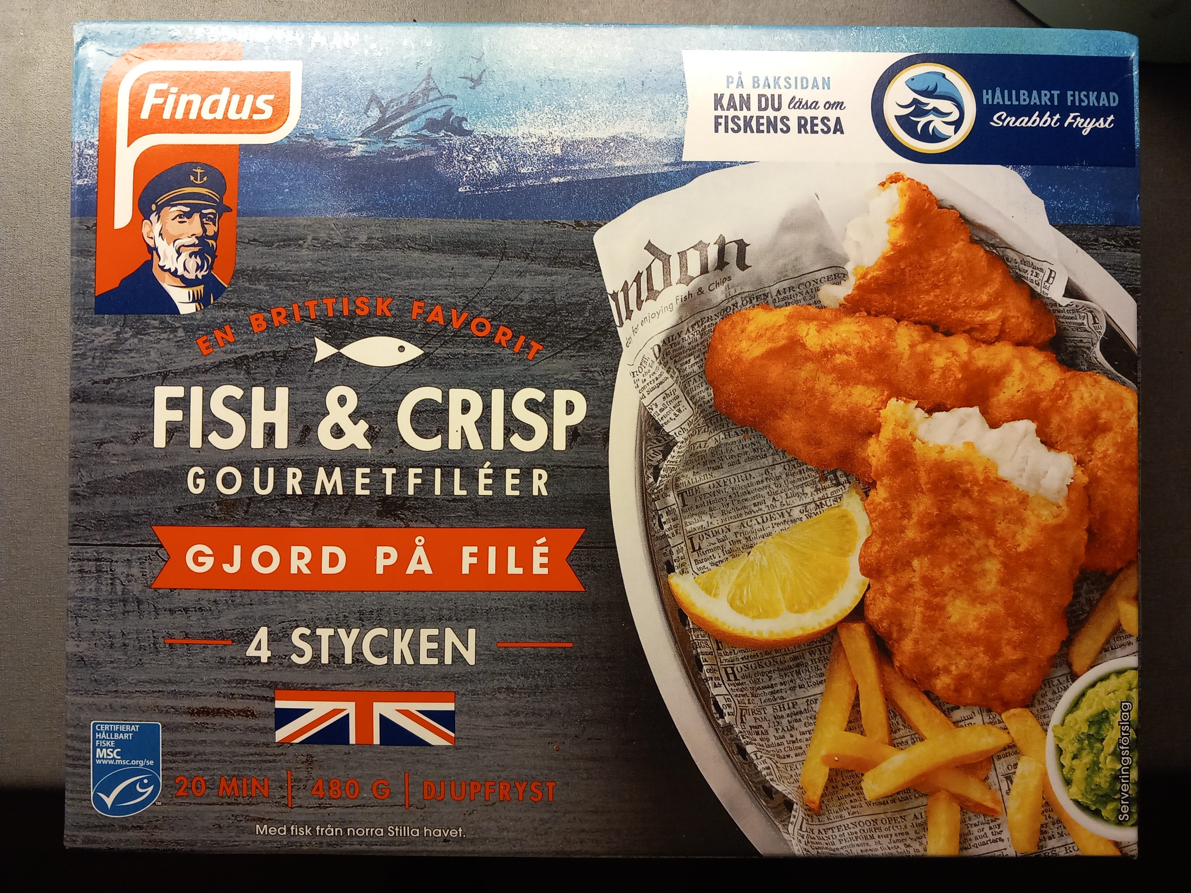 Fish & Crisp Gourmetfiller - Produkt